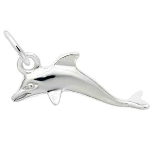 Sterling Silver Dolphin Charm by Rembrandt